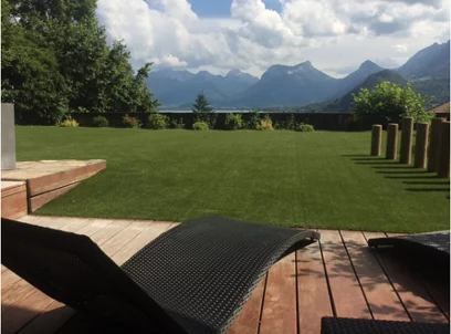 jardin paysager gazon synthétique saccinto